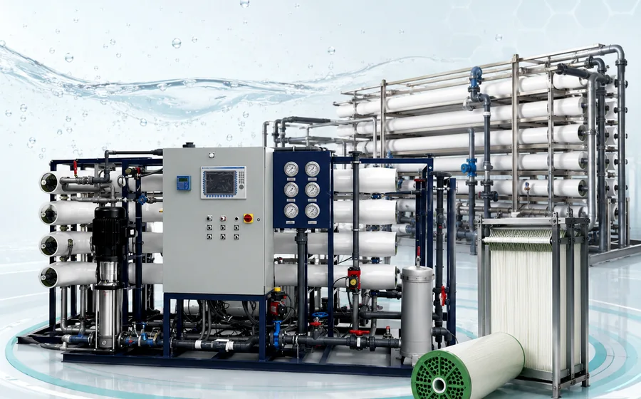Kimya petrokimya ve enerji tesisleri için membran sistemi